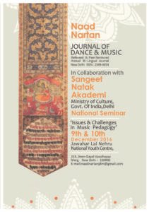 Naad – Nartan Journal of Dance and Music