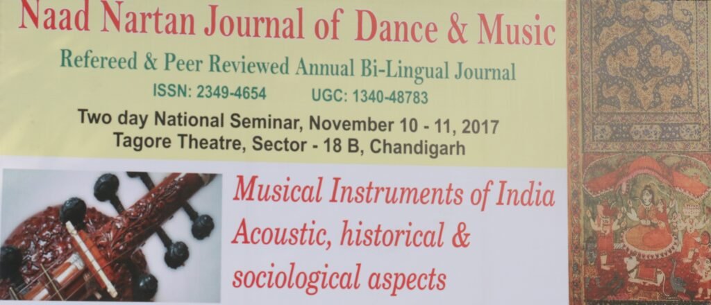 Naad – Nartan Journal of Dance and Music