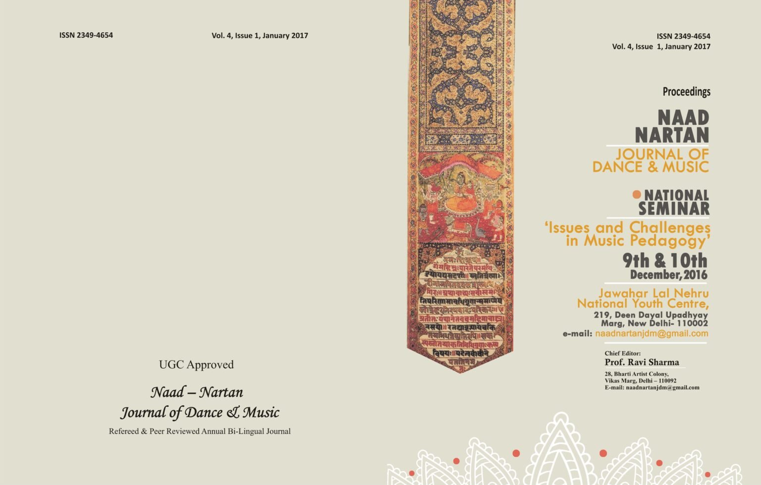 Volume 4 Issue 1 | 2017 | Naad – Nartan Journal of Dance and Music