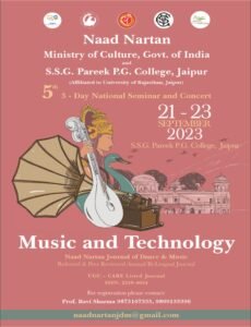 Naad – Nartan Journal of Dance and Music