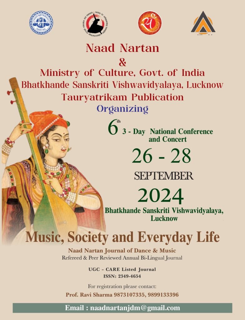 Naad – Nartan Journal of Dance and Music