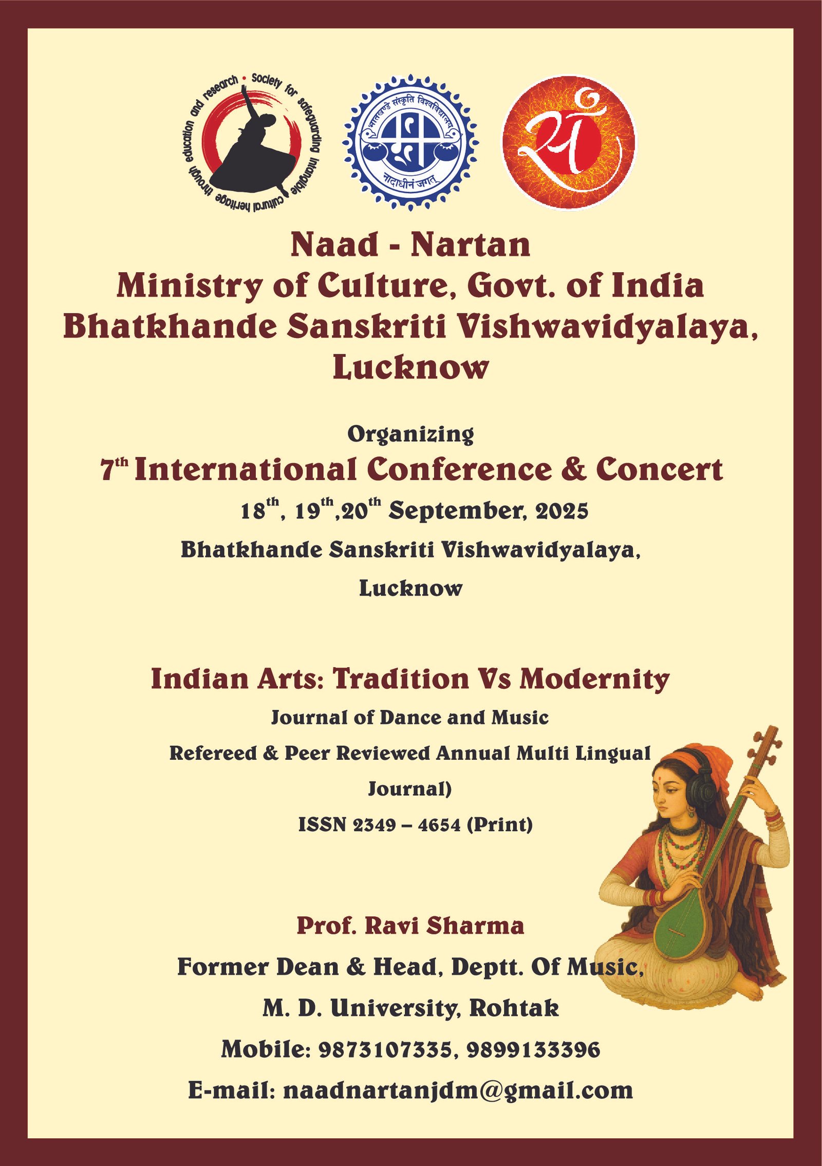 Naad – Nartan Journal of Dance and Music